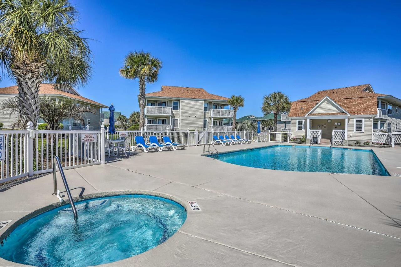 North Myrtle Condo Quick Walk To Beach! Myrtle Beach Bagian luar foto