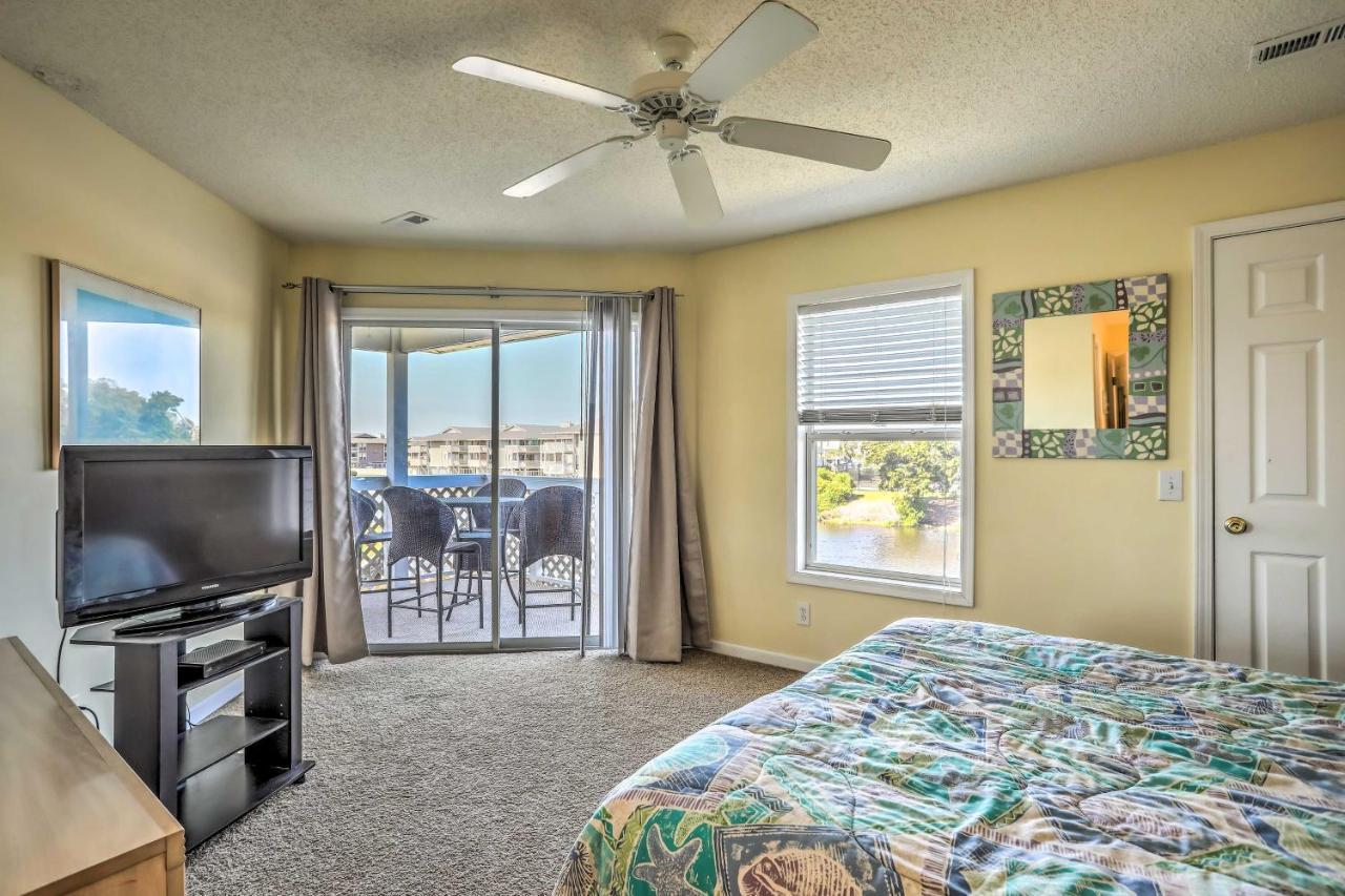 North Myrtle Condo Quick Walk To Beach! Myrtle Beach Bagian luar foto